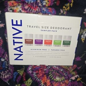 NATIVE Deodorant Sampler Pack • NIB